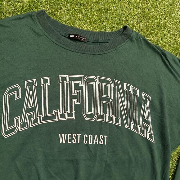 Green California West Coast Crewneck - Picture 2 of 5